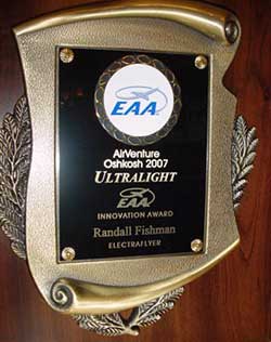 EAA Ultralight Plaque